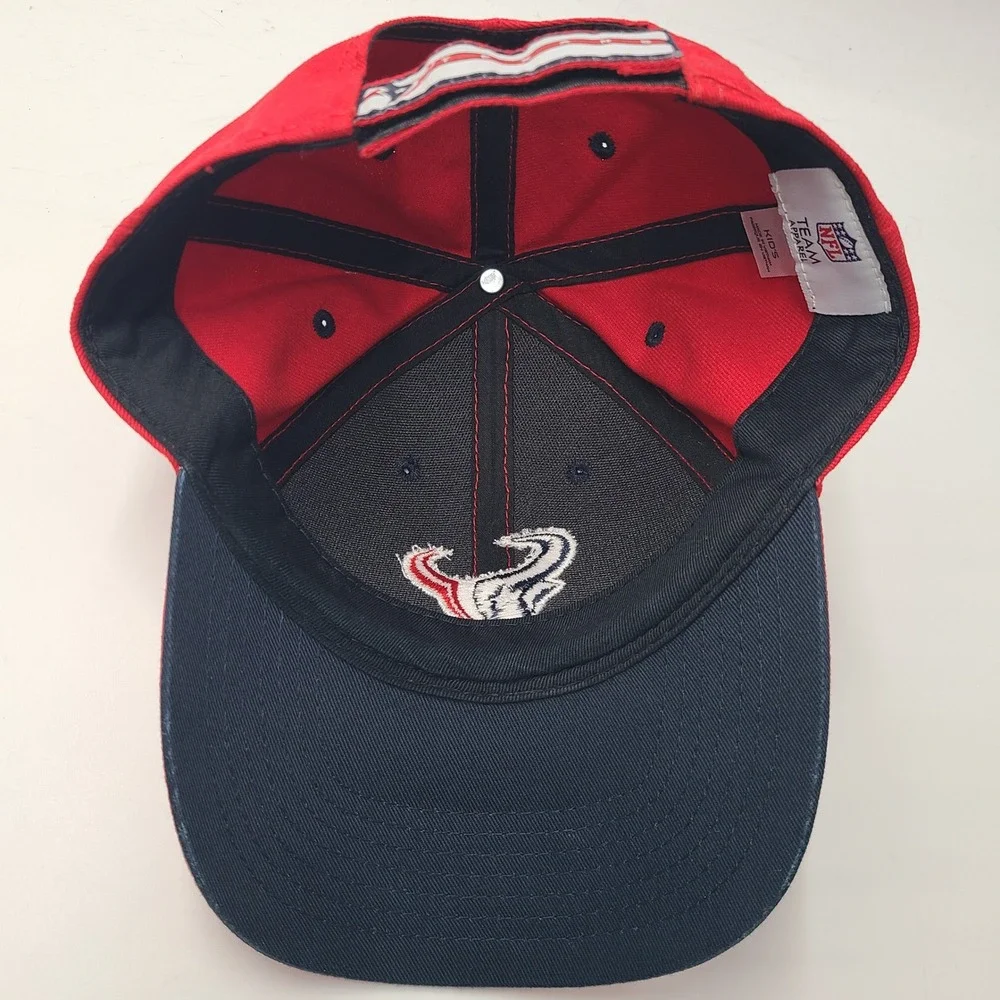 Kids Houston Texans Hat Adjustable NFL Team Apparel Red Blue NFL Football Logo